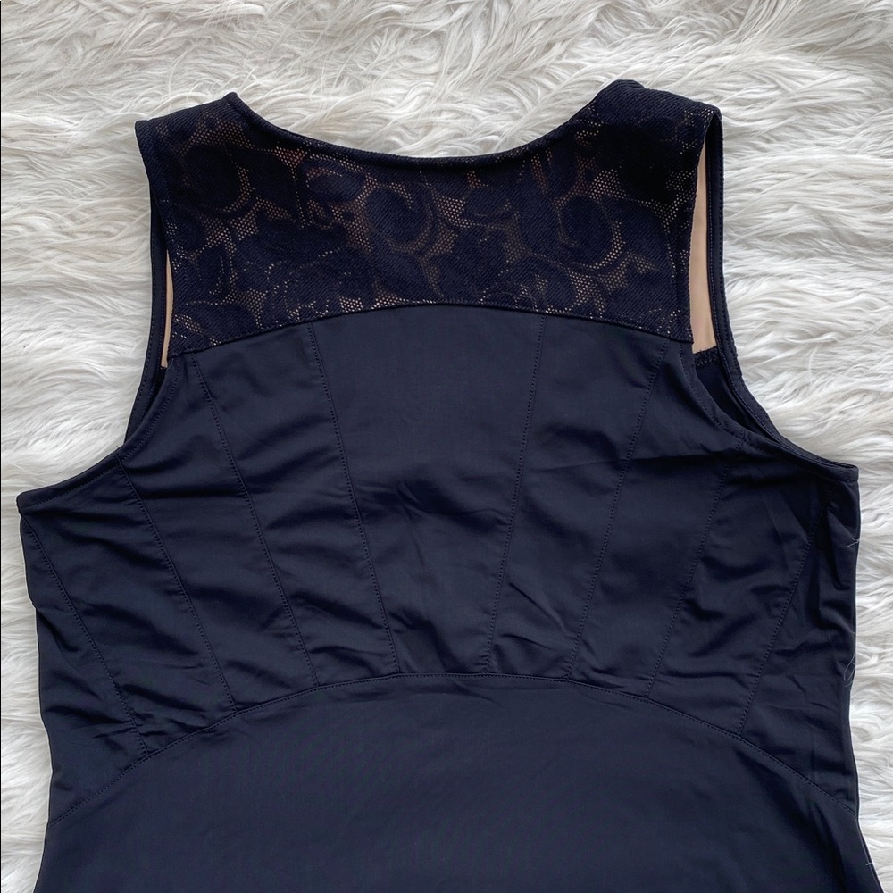 Fila | Black Lace Tennis 2-Piece Set Tank Top & Athletic Skort - Picture 7 of 16